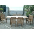 thumbnail image 4 of Teak Bahama Chicago 7-Pieces Dining Set Chair, 4 of 7