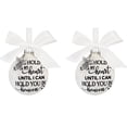 thumbnail image 2 of Feather ball Angel In Memorial Ornament Hanging Sign Commemorative Decorations, 2 of 3