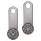 thumbnail image 1 of IFANLANDOR 2Ud Carro De 2 Para Puerta De Color Plata Resistente Y Duradero, 1 of 8