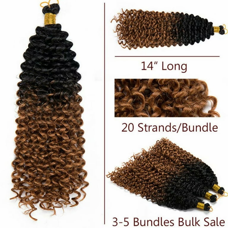 SEGO Jerry Curl Crochet Hair Bundles Marlybob Crochet Hair Kinky