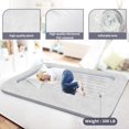 thumbnail image 4 of KITBONIS Air Bed for Kids Inflatable Travel Bed Toddler Blow Up Bed for Indoor Outdoor Air Mattress Set Double-sided Mattress, 4 of 7