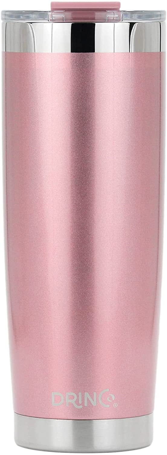 VunKo 20 Oz Insulated Tumbler with Lid and Straw, Snake Skin Pink  Simple Modern Mom Dad Thermos Iced Coffee Stainless Steel Vacuum Insulated  Tumbler Cup Travel Mug for Hot and