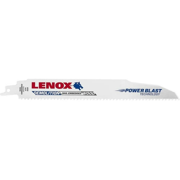 Lenox 20598-966R 9" 6 TPI Demolition Fire & Rescue Reciprocating Blade