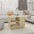 thumbnail image 1 of vidaXL Coffee Table Sonoma Oak 55x55x43 cm Engineered Wood, 1 of 4