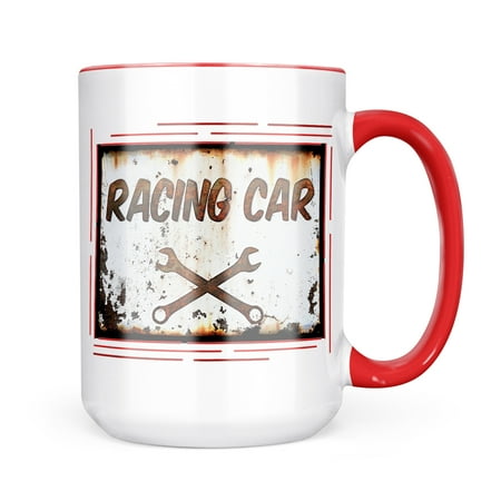

Neonblond Rusty old look car Racing car Mug gift for Coffee Tea lovers