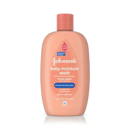 Johnson's Baby Bath Honey Apple Hypoallergenic Body Wash, 15 Fl. Oz.