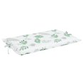 thumbnail image 3 of vidaXL Sun Lounger Cushion Leaf Pattern Oxford Fabric, 3 of 5