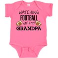 thumbnail image 3 of Inktastic Watching Football with My Grandpa Boys or Girls Baby Bodysuit, 3 of 5