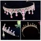 thumbnail image 5 of Diadema de fiesta con corona de diamantes de imitación, tocado de fiesta para niña pequeña, 5 of 5