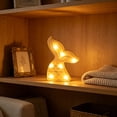 thumbnail image 6 of Mermaid Tail LED Night Light, Glowing Tabletop Decor for Bedroom , Battery Operated Decorative Lamp with Scale Texture, 6 of 6
