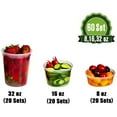 thumbnail image 3 of Juego de contenedores de almacenamiento de alimentos SafeWare Deli 60 (240 mL-20, 480 mL-20, 960 mL-20), 3 of 7