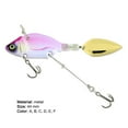 thumbnail image 7 of Cheers.US 13.6g Fishing Lure Sinking Powerful Hook Vibration Lipless Crankbaits Artificial Hard Bait Metal Sequin Lure Bait Long Throw Freshwater Saltwater Fishing Tackle Lures and Baits, 7 of 7