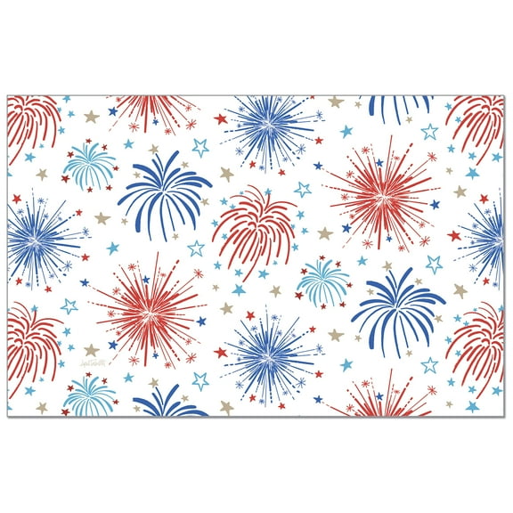 CounterArt "Star Spangled" 24-Sheet Premium Paper Placemats