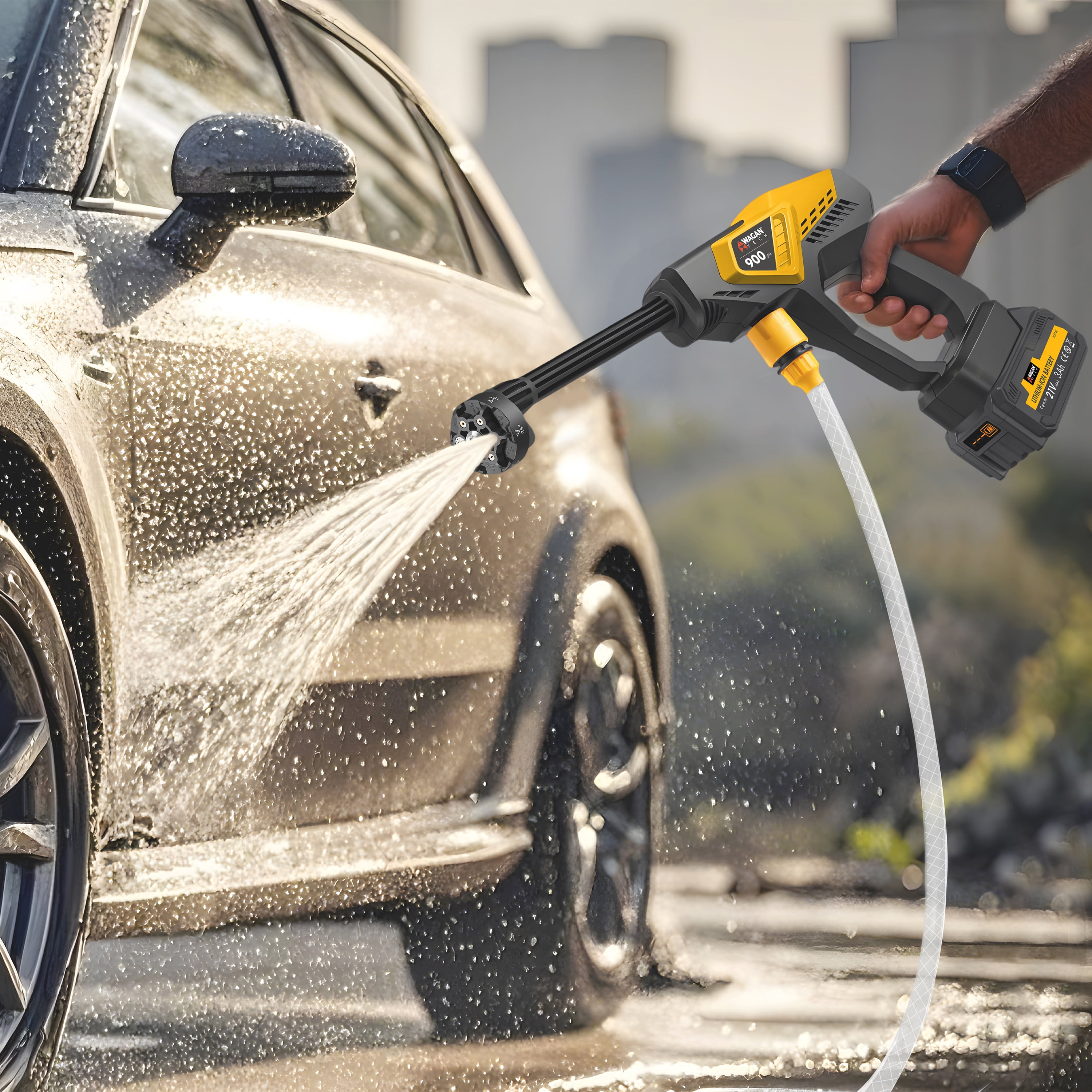 Wagan EL6312 Cordless Power Washer