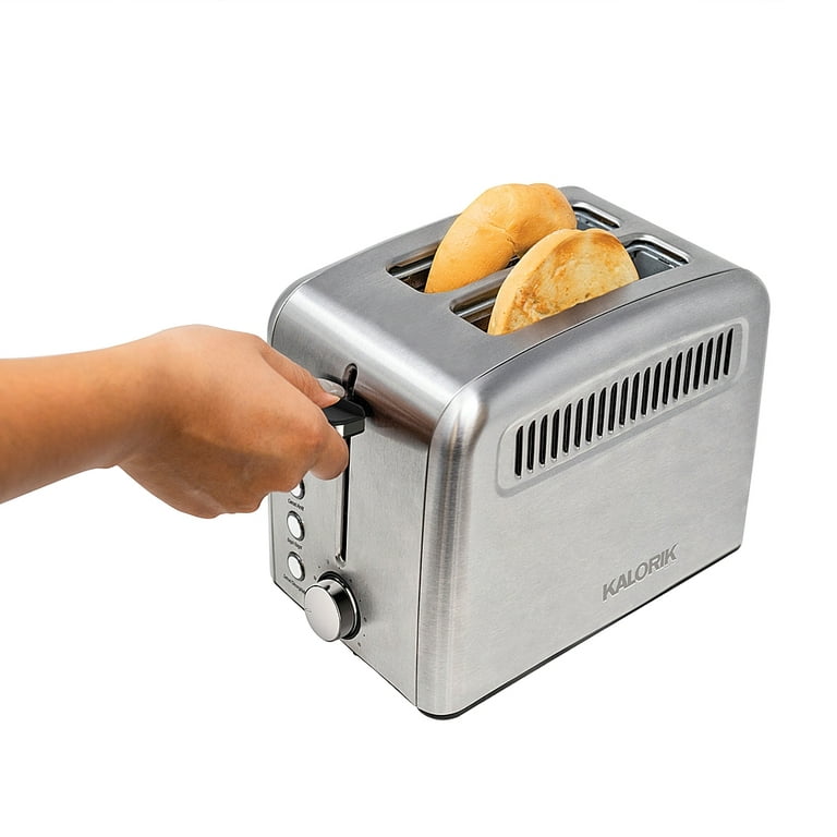  Kalorik 4-Slice Toaster, Stainless Steel: Home & Kitchen