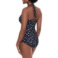 thumbnail image 2 of Simply Slim Women's Dotty Halter One Piece Swimsuit, 2 of 3