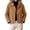 Coffee-1, variant on Womens Cropped Trench Coat Lightweight Lapel Single Breasted Jacket Fall Windbreaker Fashion Outerwear with Plaid Lining