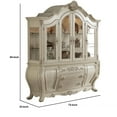 thumbnail image 5 of Benjara BM235376 94 in. Wooden Hutch & Buffet with 6 Doors, White, 5 of 5