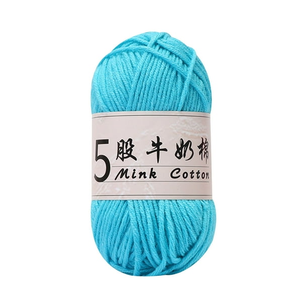 Sofa Vama Ropa de Cama Hilo de algodón de leche de 5 hebras para tejer a crochet, ideal para suéteres de bebé. for Navideño