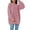 Pink, variant on Women's Chunky Cable Knit Sweater Oversized Crewneck Cozy Soft Winter Pullover (Beige, L)