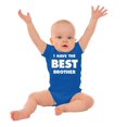 thumbnail image 3 of I Have the Best Brother Cute Sibling Romper Boys or Girls Infant Baby Brisco Brands 18M, 3 of 7