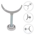 thumbnail image 4 of 1 Pc Alloy Guardrail Fitting Gate Fence Fixator Novel Fixing Accessory (Silver), 4 of 8