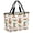 White, Yellow, Green, variant on Tropical Pineapple Beach Bag for Women, Large Breathable Mesh Beach Tote Bag, Summer Palm Leaves Flowers Colorful Stripes Sandproof Lightweight Travel Bags for Vacation Picnic Swimming Pool