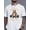 White, variant on Men's fitness T-shirt, bear weightlifting pattern breathable training shirt, suitable for gym and daily wear, full fitness style with architectural design (machine washable)