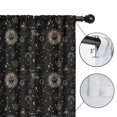 thumbnail image 4 of Blackout Kids Curtains,Black Gothic Sun Planet Moon Pattern Childrens Insulated Curtains Set Of 2,Bedroom Essentials,Toddler Room Decor 52"x63", 4 of 5