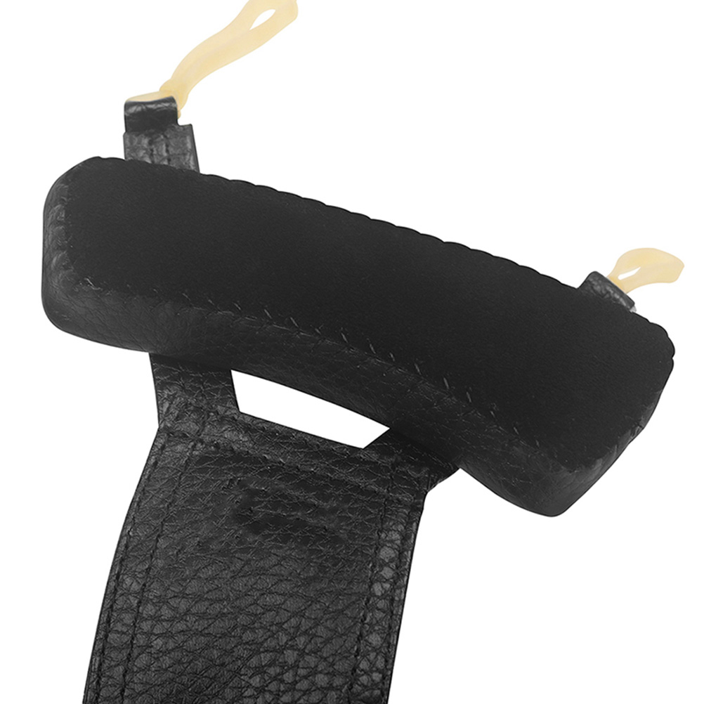 BESTYASH Black Violin Shoulder Rest Pad for Comfortable Fit, Ideal for Professional and Beginner Violin Players