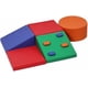 thumbnail image 1 of Set de 5 Bloques de Escalada de Espuma para Niños, Juguetes Impermeables y Ligeros para Gimnasio Infantil de Interiores, Fácil Limpieza, 1 of 6