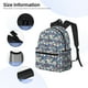 thumbnail image 3 of Fotbe Tropical Sloth Mochila Ligera Casual para Laptop para Hombres y Mujeres, Mochila Impermeable de Uso Diario, Mochila para Universidad, 3 of 6