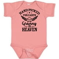 thumbnail image 3 of Inktastic Handpicked for Earth by My Granny in Heaven with Angel Wings Boys or Girls Baby Bodysuit, 3 of 5