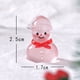 thumbnail image 2 of Christmas Cutesnowman Snow Scene Small Ornaments Glowing Snowman Desktop Decorative Accessories, 2 of 2