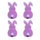 thumbnail image 2 of Uuiauoio 4 PCS Easter Bunny Cutlery Bags Flatware Holder Bunny Shape Silverware Felt Utensil Cutlery Pouch Bags for Knife Forks Spring Easter Table Decoration for Home Party Birthday Supplies, 2 of 6
