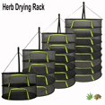 thumbnail image 5 of 2/4/6/8 Layers Plant Growing Kits Folding For Plants Bean Hanging Herb Drying Rack Hanging Dryer Drying Mesh Net Drying Mesh Bag, 5 of 5