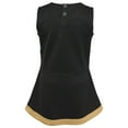 thumbnail image 3 of Girls Toddler Black New Orleans Saints Cheer Captain Dress with Bloomers, 3 of 4
