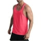 thumbnail image 1 of pstuiky Camisetas sin mangas para hombre, Camiseta deportiva informal de cuello redondo para hombre, de moda, color sólido Tops elegantes para mujer m, 1 of 8