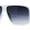 White Smoke, variant on Mens Oversize European Design Racer Plastic Fashion Sunglasses All Black