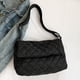 thumbnail image 4 of Bolso bandolera acolchado para mujer Bolso bandolera hinchado Bolso bandolera con solapa suave Bolso comprador, 4 of 9