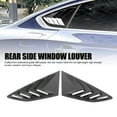 thumbnail image 3 of ABS Rear Side Window Louver Replacement for S5 F5 Sportback 2017-2024 Compatible with Racing Style, Lightweight, Scratch Resistant Crafted From Automotive Grade with an Aggressive, 3 of 7