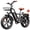 FM001-20" 1000W 15.6A, variant on Electric Bike for Adults, 16" Integrated Wheel Fat Tire Electric Bicycle with Peak 750W Motor 28 MPH Max Speed, 48V 15Ah Removable Battery Range to 45 Miles