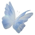 thumbnail image 4 of Tachiuwa Mariage Decor, Yarn Artificial Butterfly Decoration Aisle Decor Fake Butterfly Wall Decor for Wedding Shop Photography Crafts Blue 50x40cm, 4 of 9