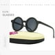 thumbnail image 1 of Verano niños niña niño gafas de sol niños gafas de sol redondas UV400 (negro), 1 of 6