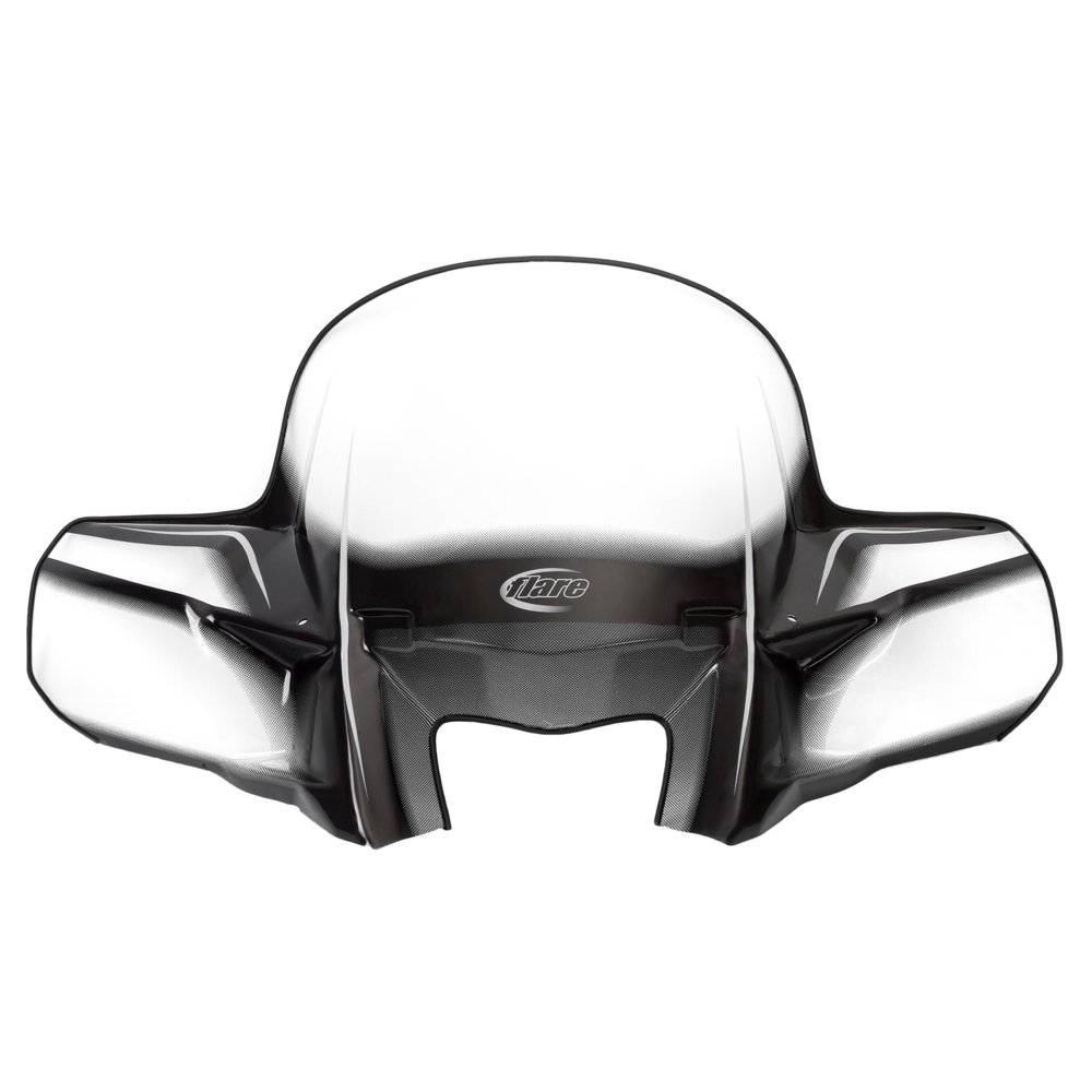 Kimpex ATV Front Windshield Gen 2 Black Yamaha Kodiak Grizzly 20162021