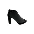 thumbnail image 2 of ZAPATILLA COLOR NEGRO DE PUNTA ABIERTA DE MATERIAL CON TEXTURA Mundo Terra 025156, 2 of 2