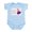 Sky Blue, variant on CafePress - Aunt Is Fairy Godmother Infant Bodysuit - Baby Light Bodysuit, Size Newborn - 24 Months