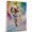 Afghan Hound, variant on Rat Terrier Dog Playing Ice Hockey Wall Stretched Canvas Size 8x12 – Rat Terrier Canvas Art for Dog Lovers, Ice Hockey Canvas Wall Decor