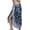 Blue 2, variant on 100 % Cotton Unique Swimsuit Coverup for Women Stylish Beach Cover Ups Sarong Wraps Pareo For Women