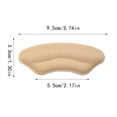 thumbnail image 2 of Heel Protectors Inserts for Bladder Prevention Suede Shoes Too Large Padded Insoles High Foot Care Accessories Women Men, 2 of 8